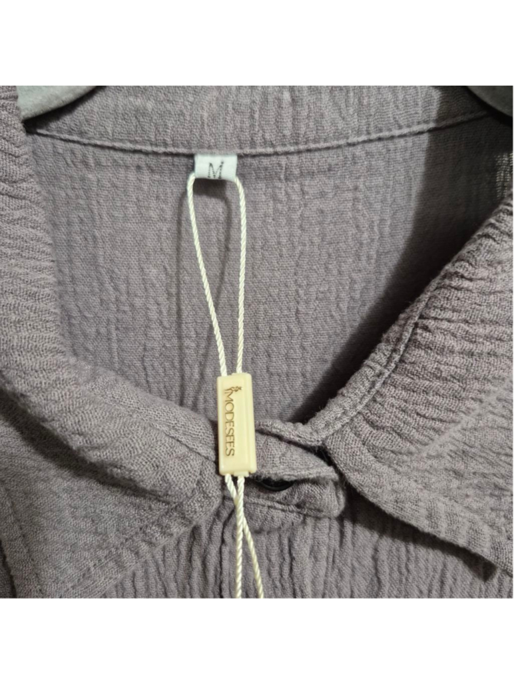 Women's MODESEES Gray Long Sleeve Tiered Midi Dress M - Picture 3 of 11